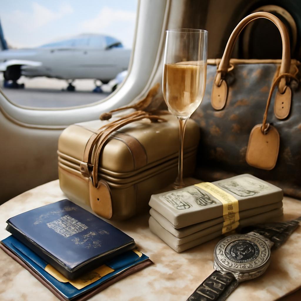 milhas para viagens de luxo