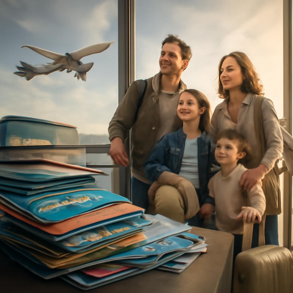 milhas para viagens em família