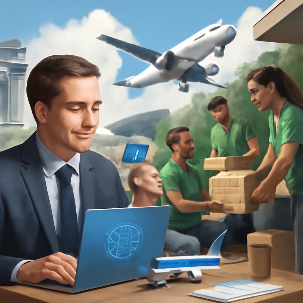 milhas para voluntariado corporativo