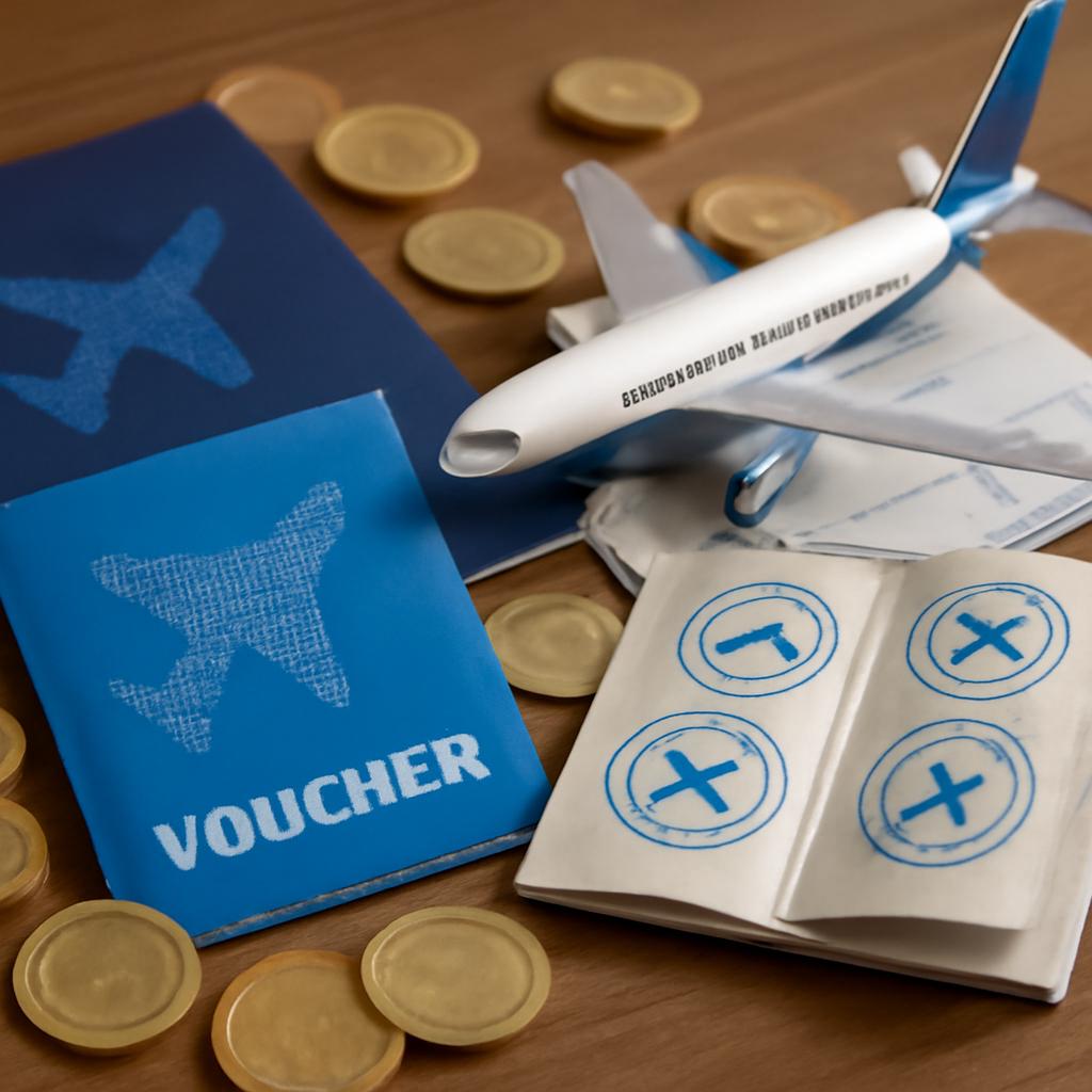 milhas voucher