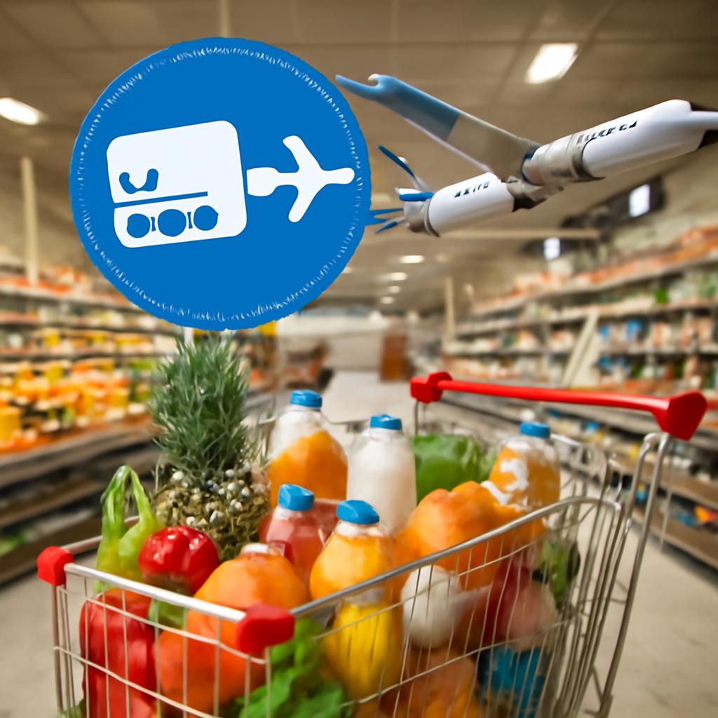 pontos em supermercados