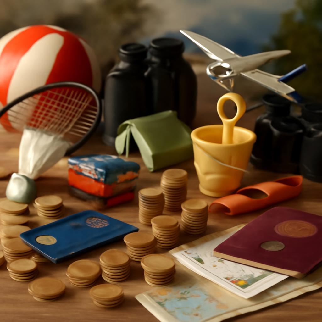 pontos para atividades recreativas