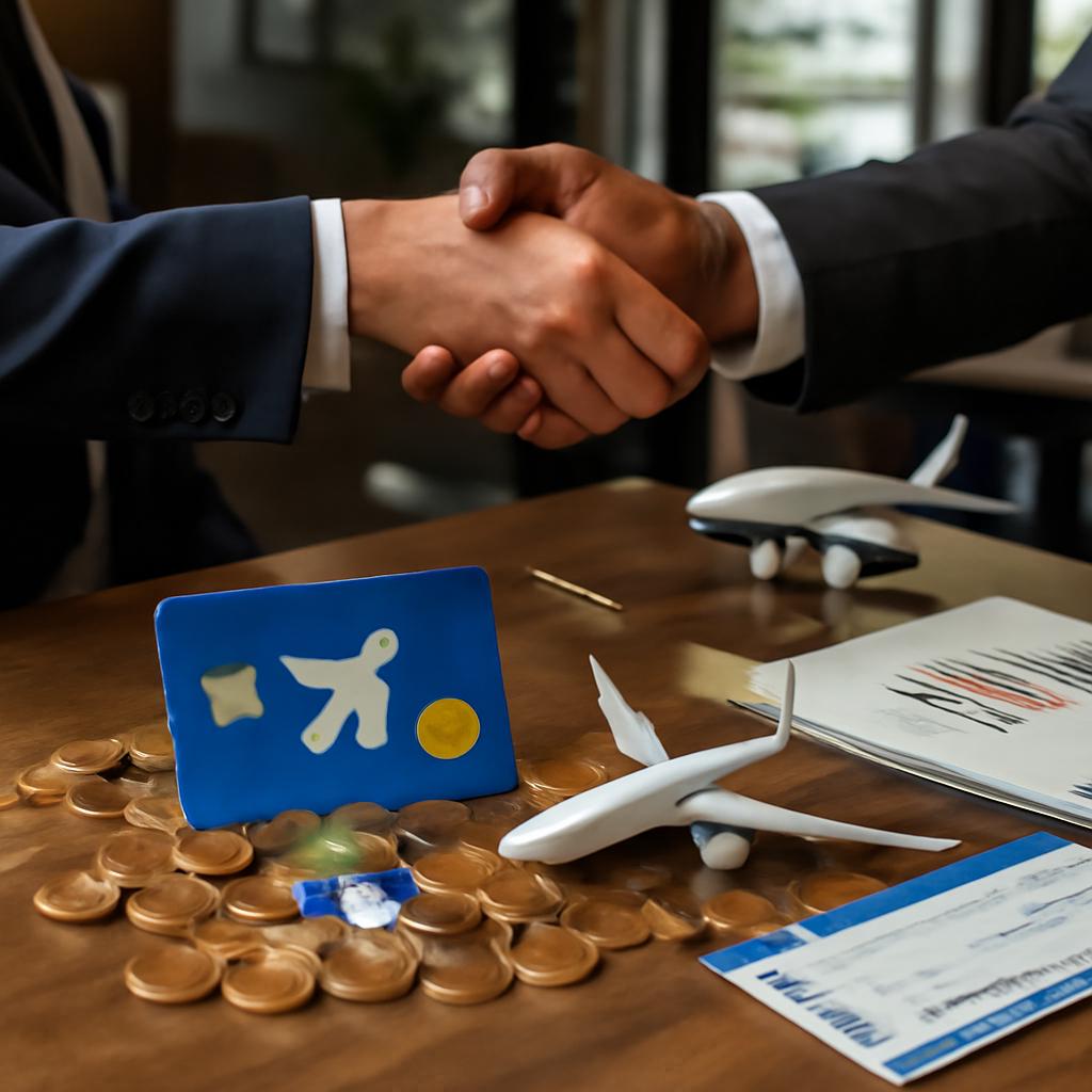pontos para parcerias comerciais