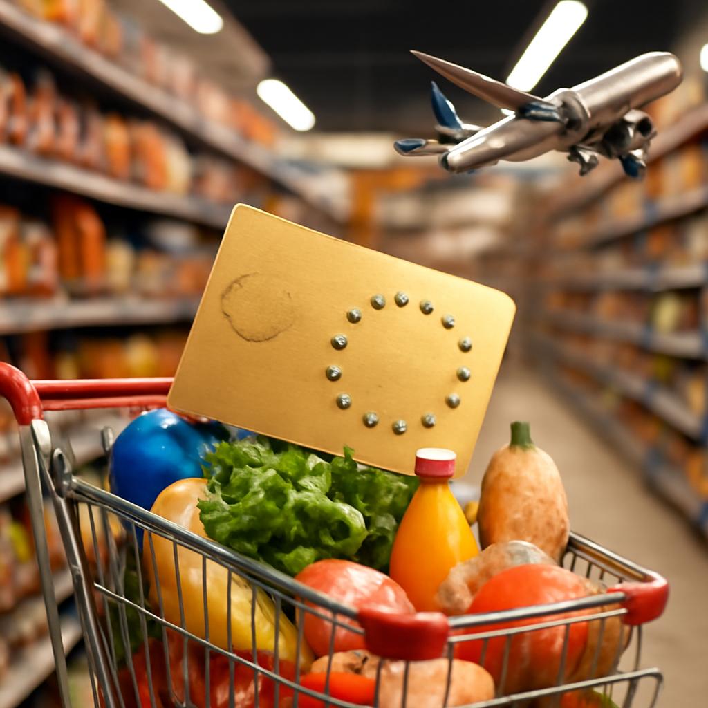 pontos para supermercado