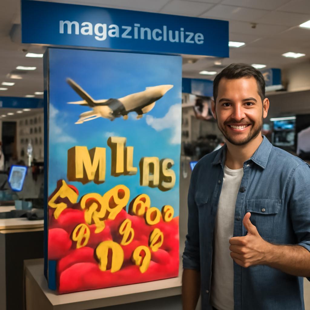 promocao milhas magazine luiza