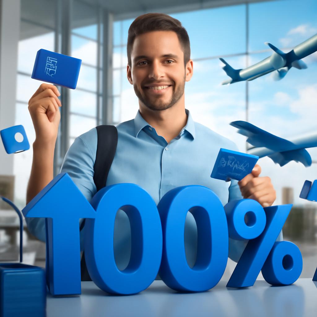 promoção transferência de pontos azul