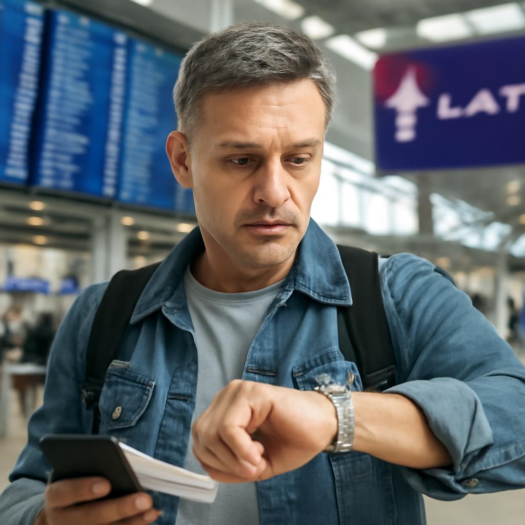 quantas horas antes posso fazer o check in latam
