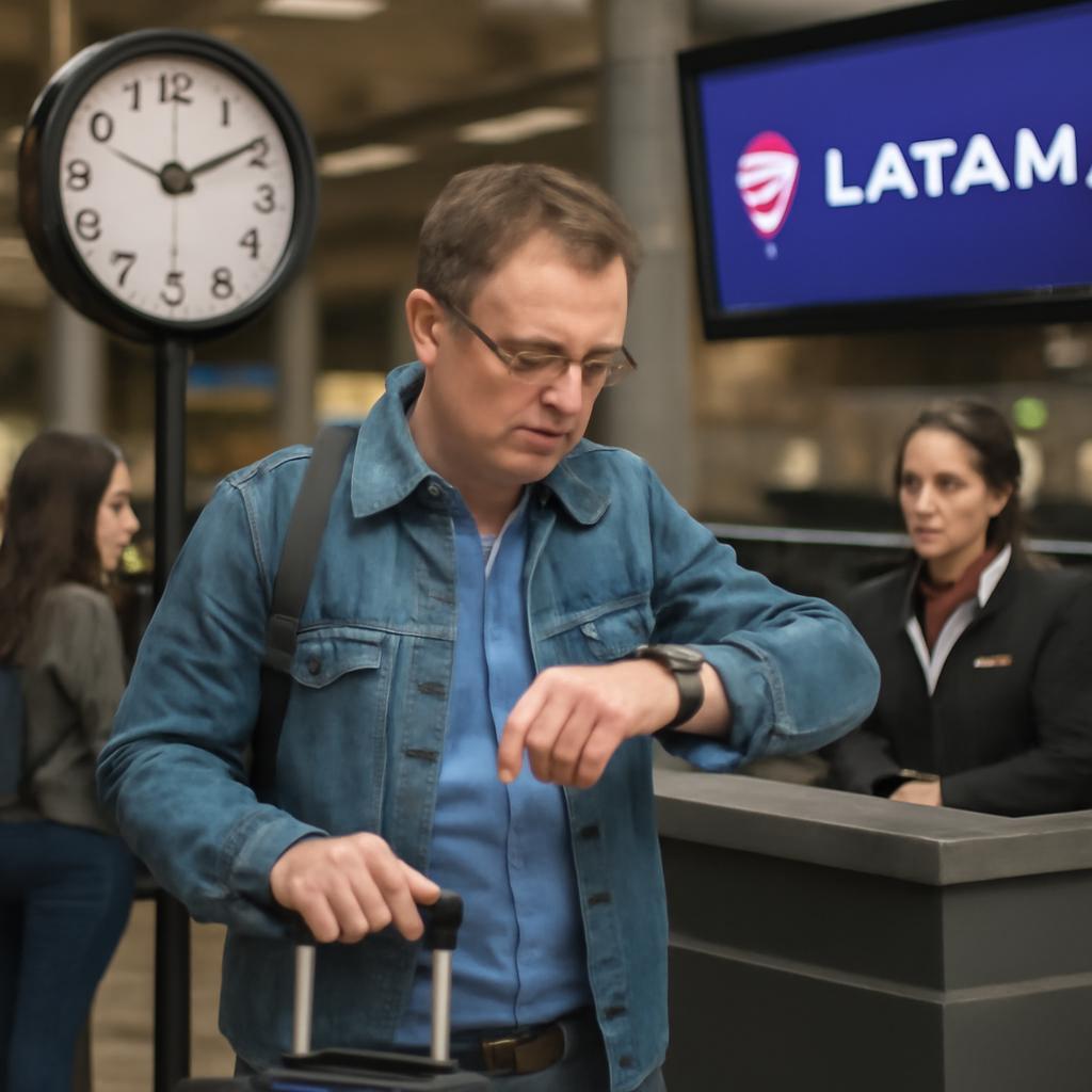 quanto tempo check in latam