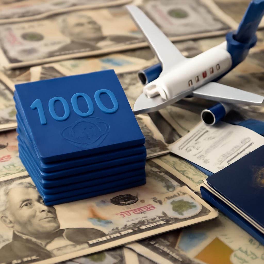 quanto vale 1000 pontos na azul