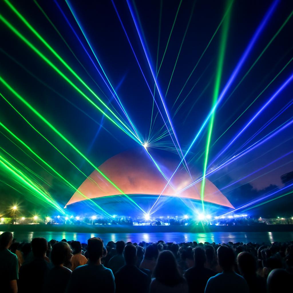show de luzes ibirapuera