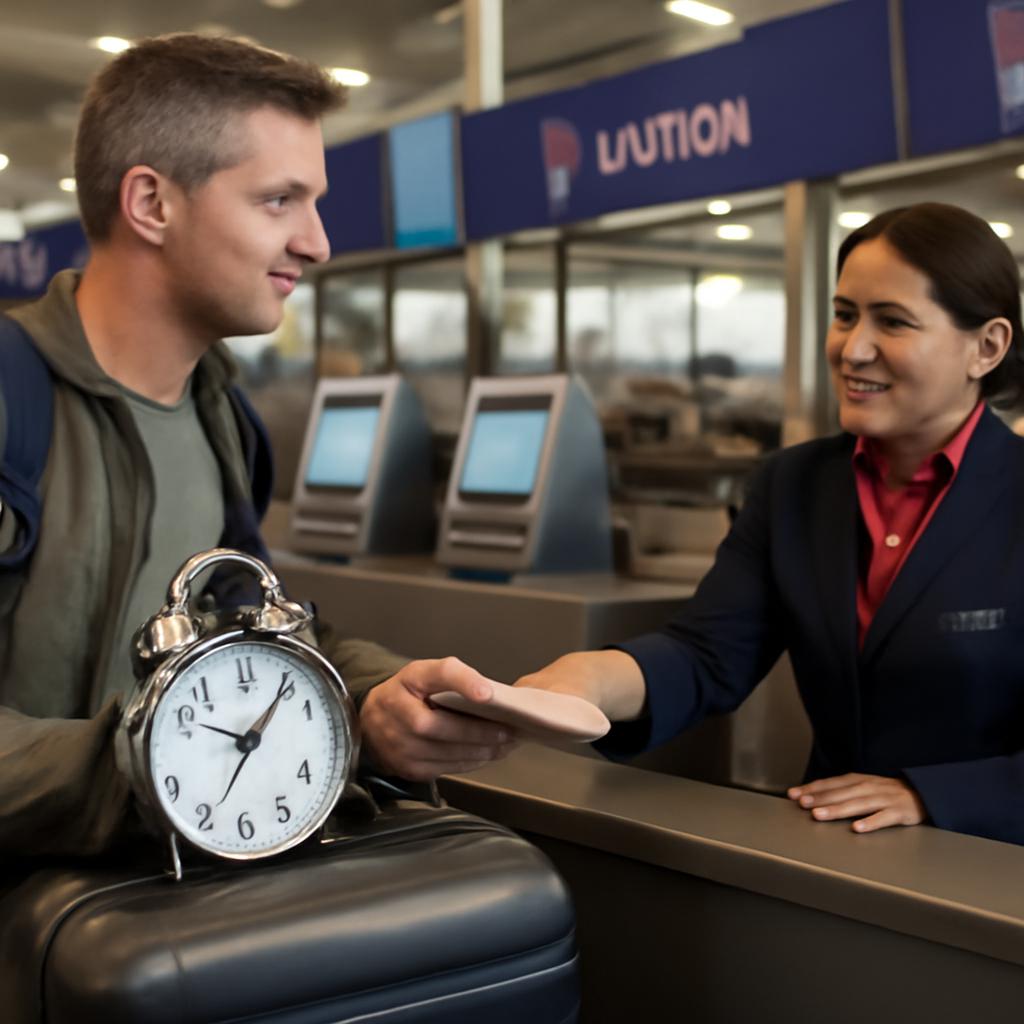 tempo para despachar bagagem latam