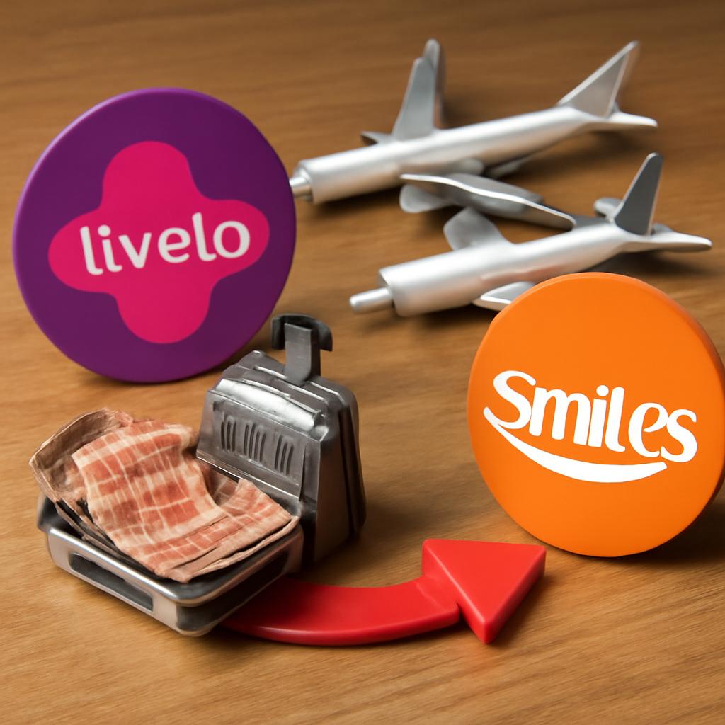 Transferência Bonificada Livelo Smiles