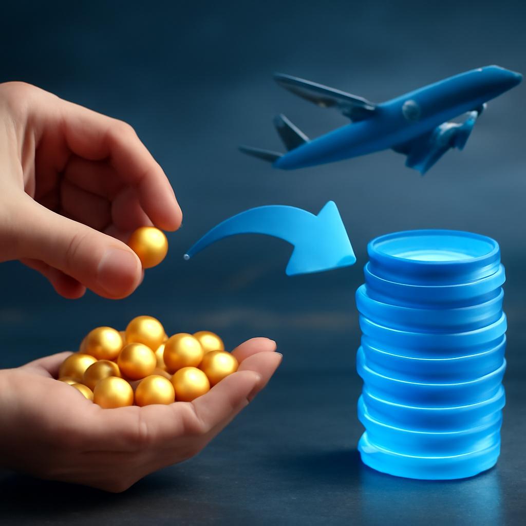 Transferir Pontos Esfera para Azul