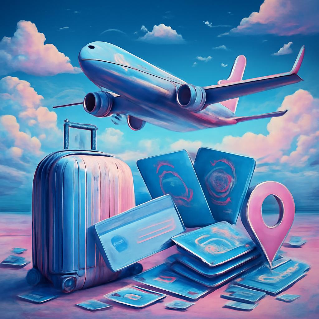 tudo azul e rosa