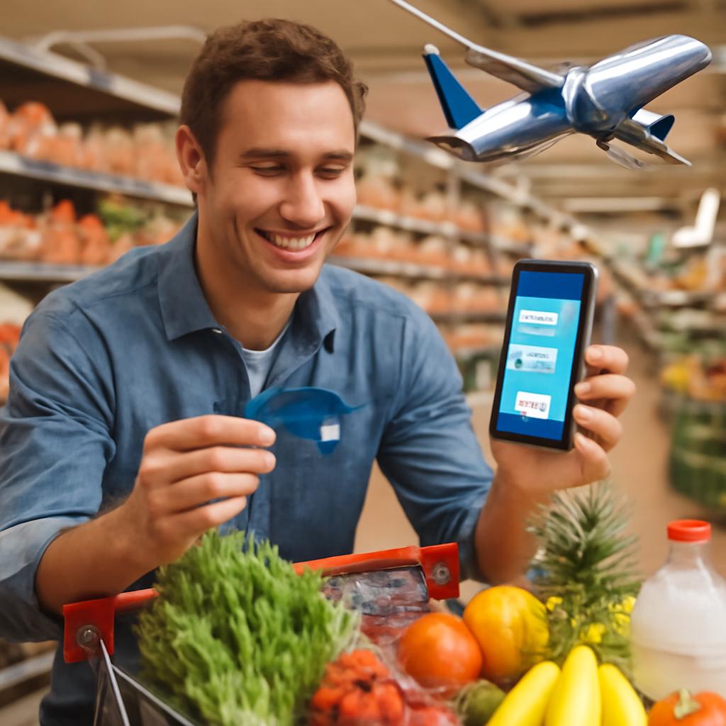 acumular milhas com supermercados