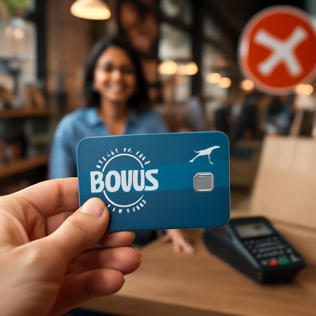 bonus para uso em estabelecimentos comerciais