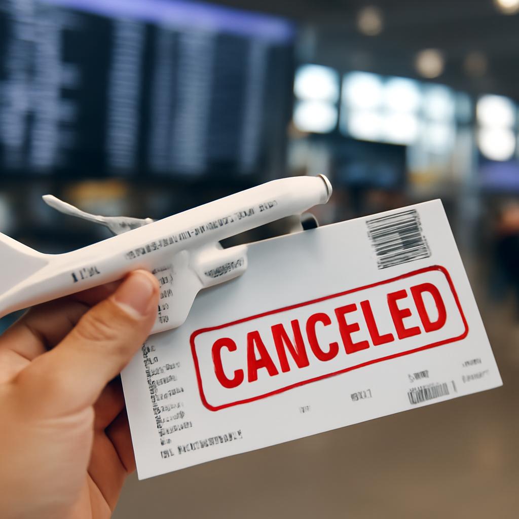 cancelamento de passagem