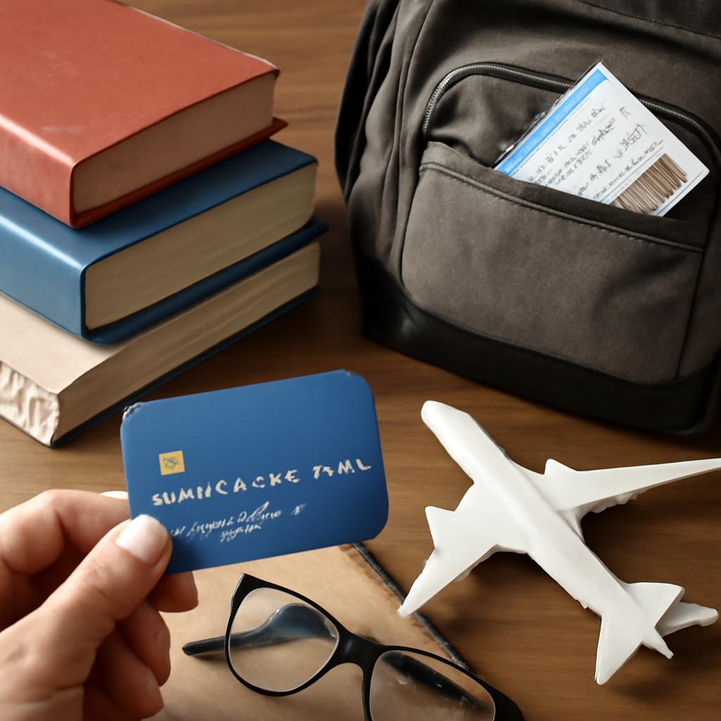 cartão para estudantes profissionais