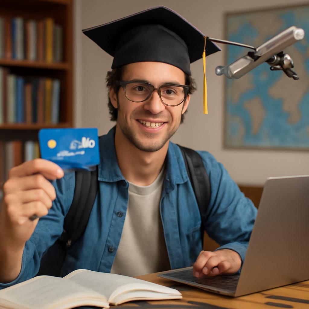 cartão para universitários