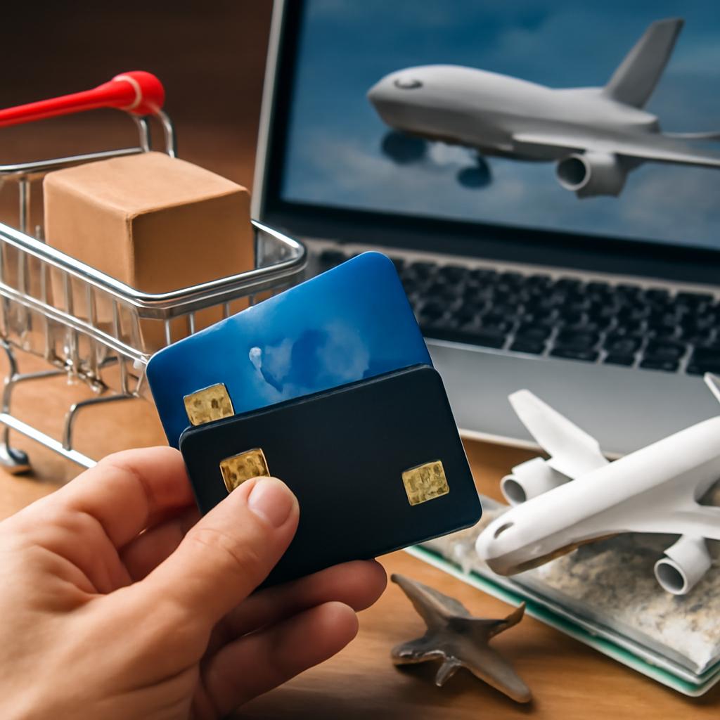 cartões para acumular milhas em compras online