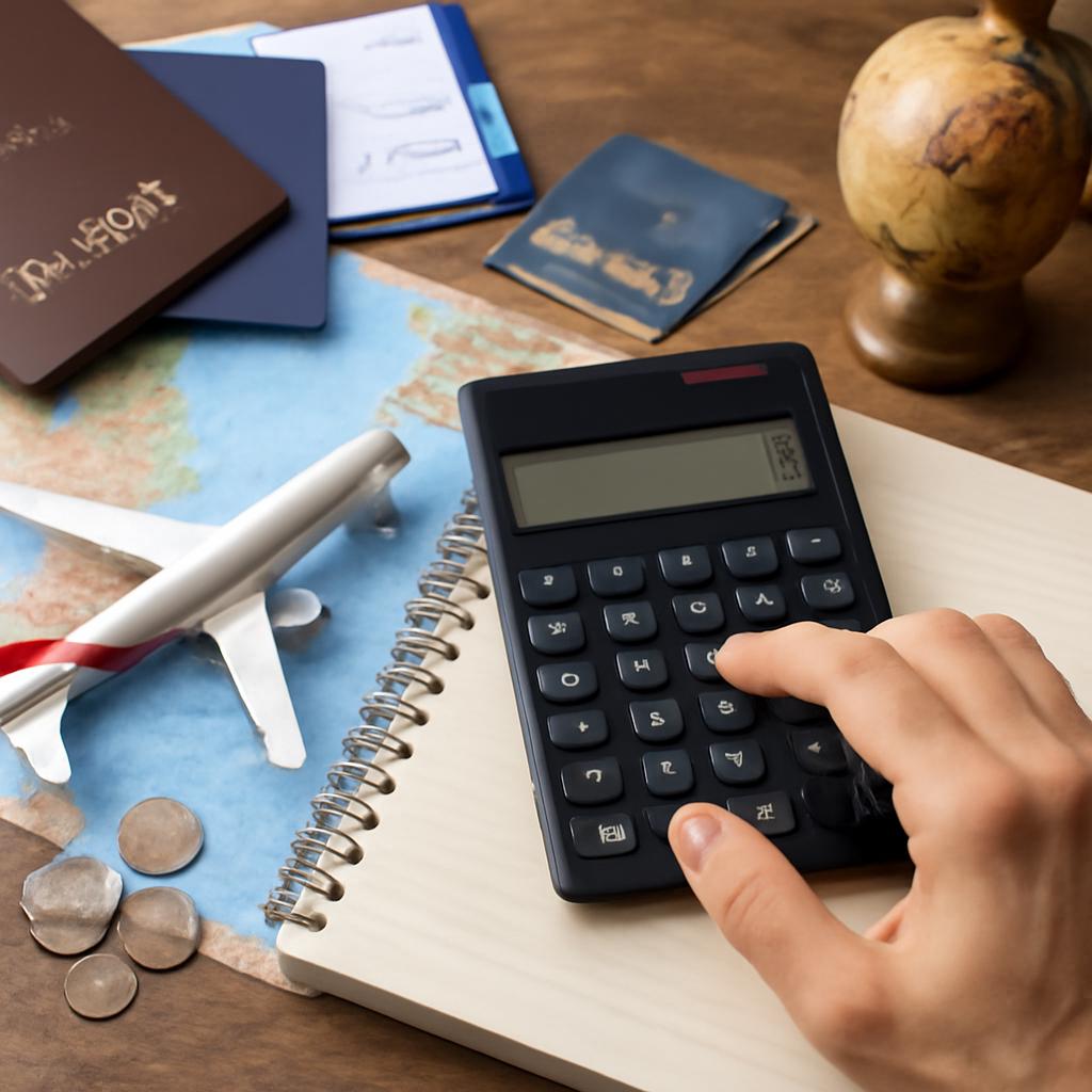 como calcular pontos para viagem
