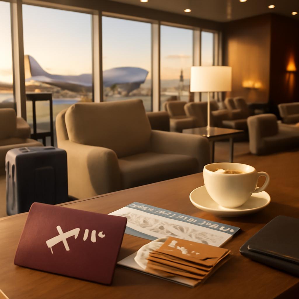 milhas para VIP lounge