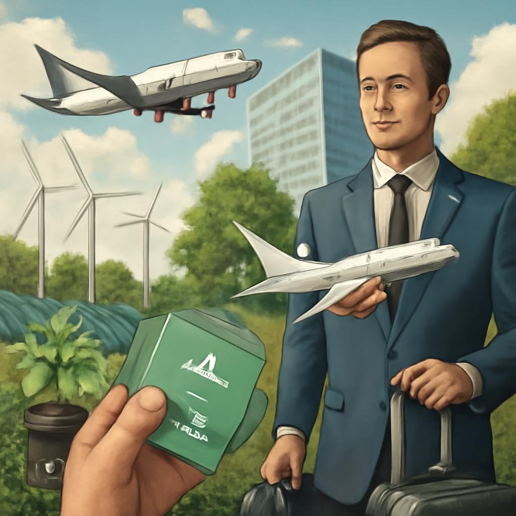 milhas para ações ambientais corporativas