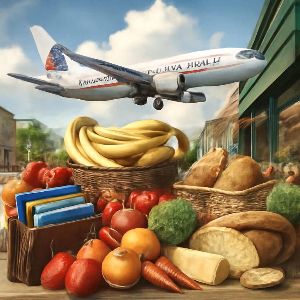 milhas para alimentação e comércio de proximidade