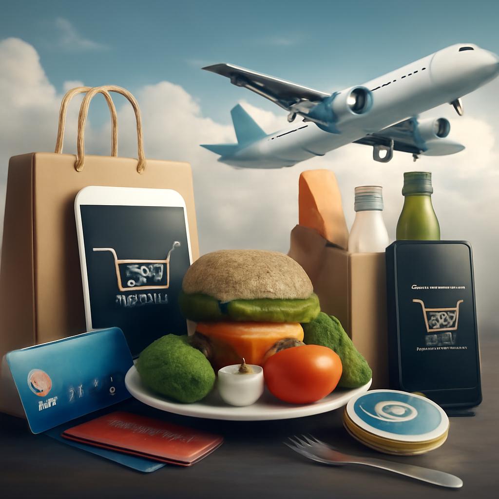milhas para alimentação e compras digitais