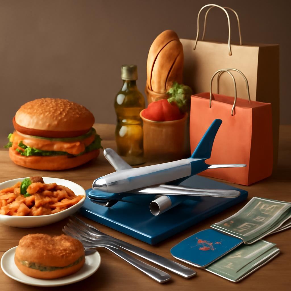 milhas para alimentação e compras programadas