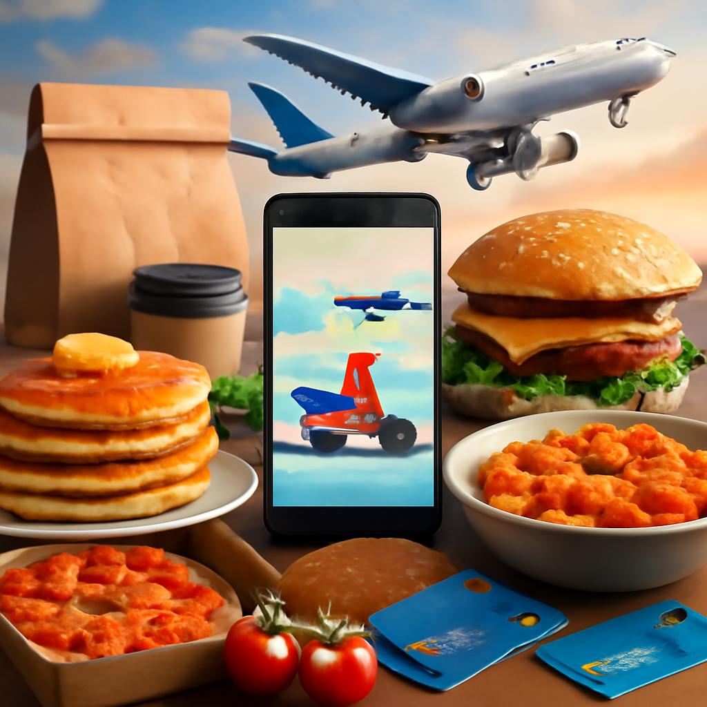 milhas para alimentação e delivery