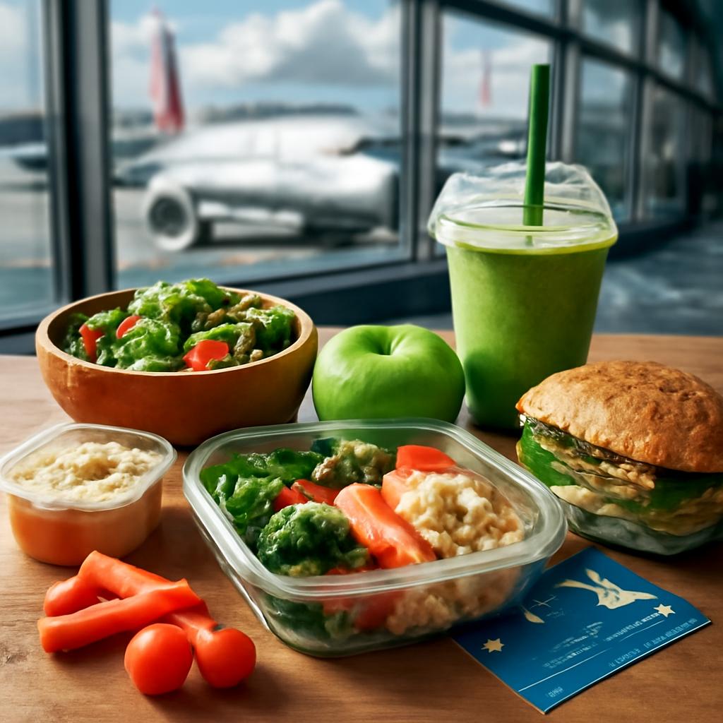milhas para alimentação rápida saudável