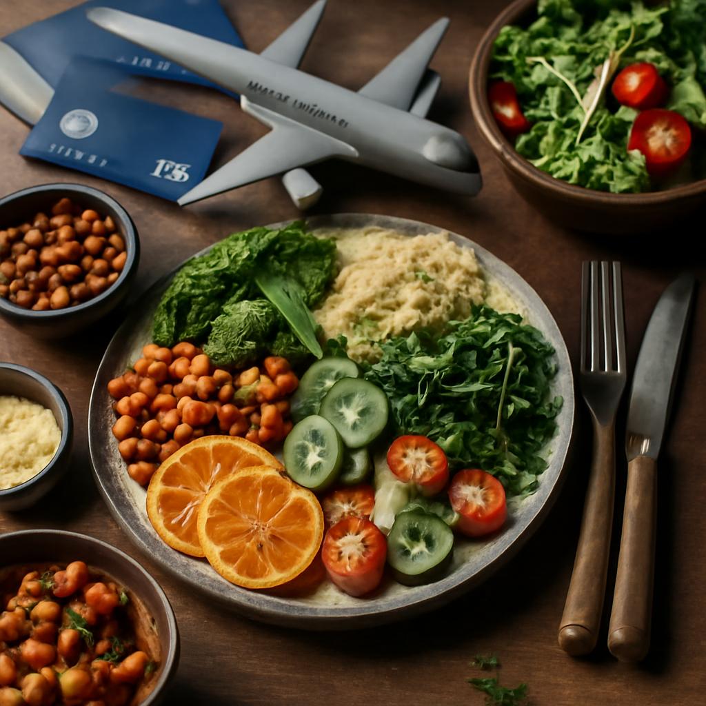 milhas para alimentação vegetariana