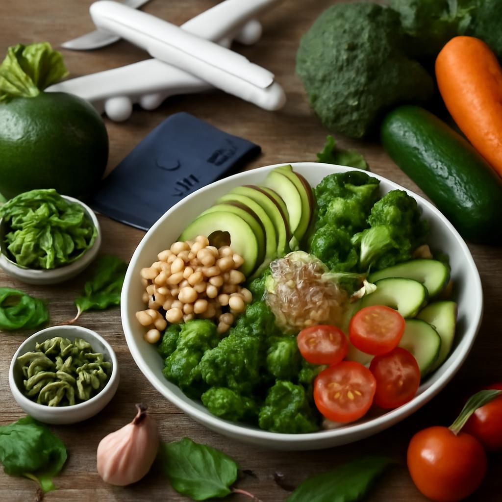 milhas para alimentação vegetariana saudável