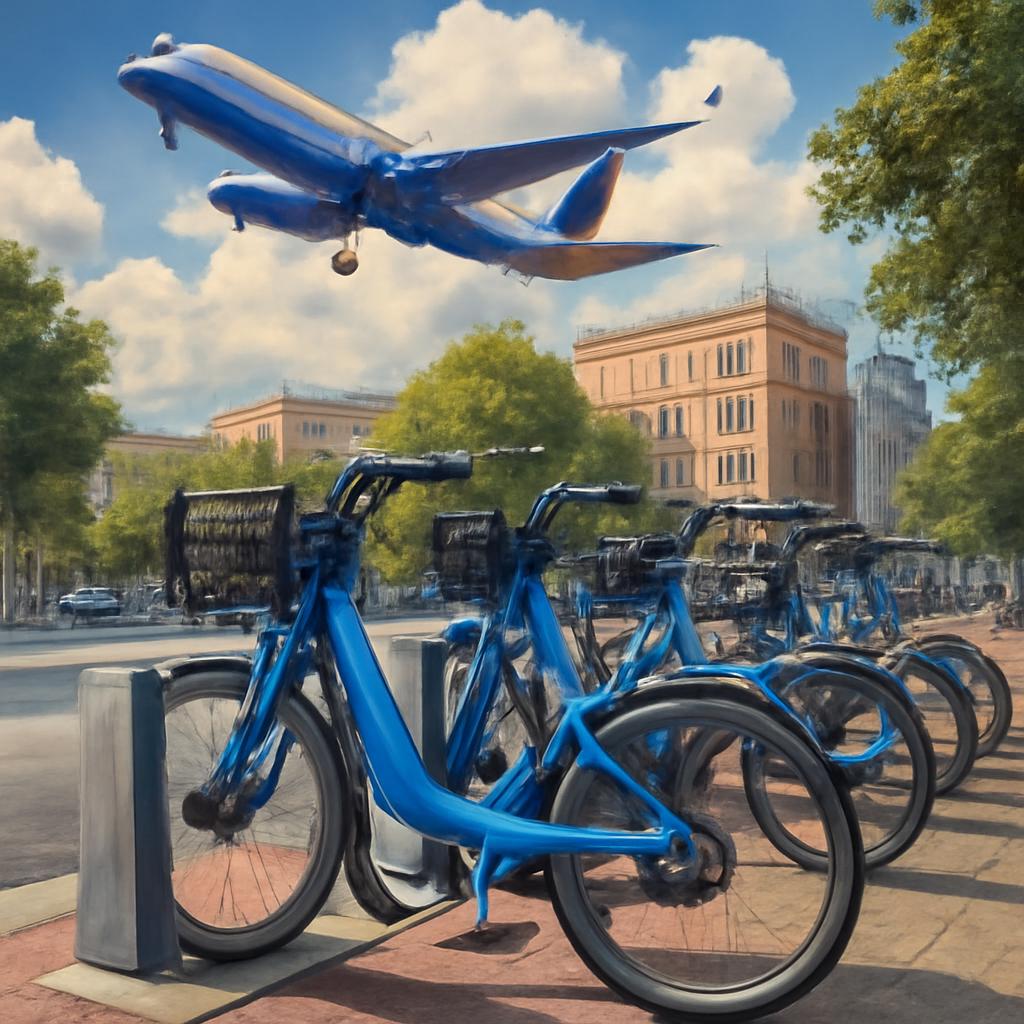 milhas para aluguel de bicicletas elétricas