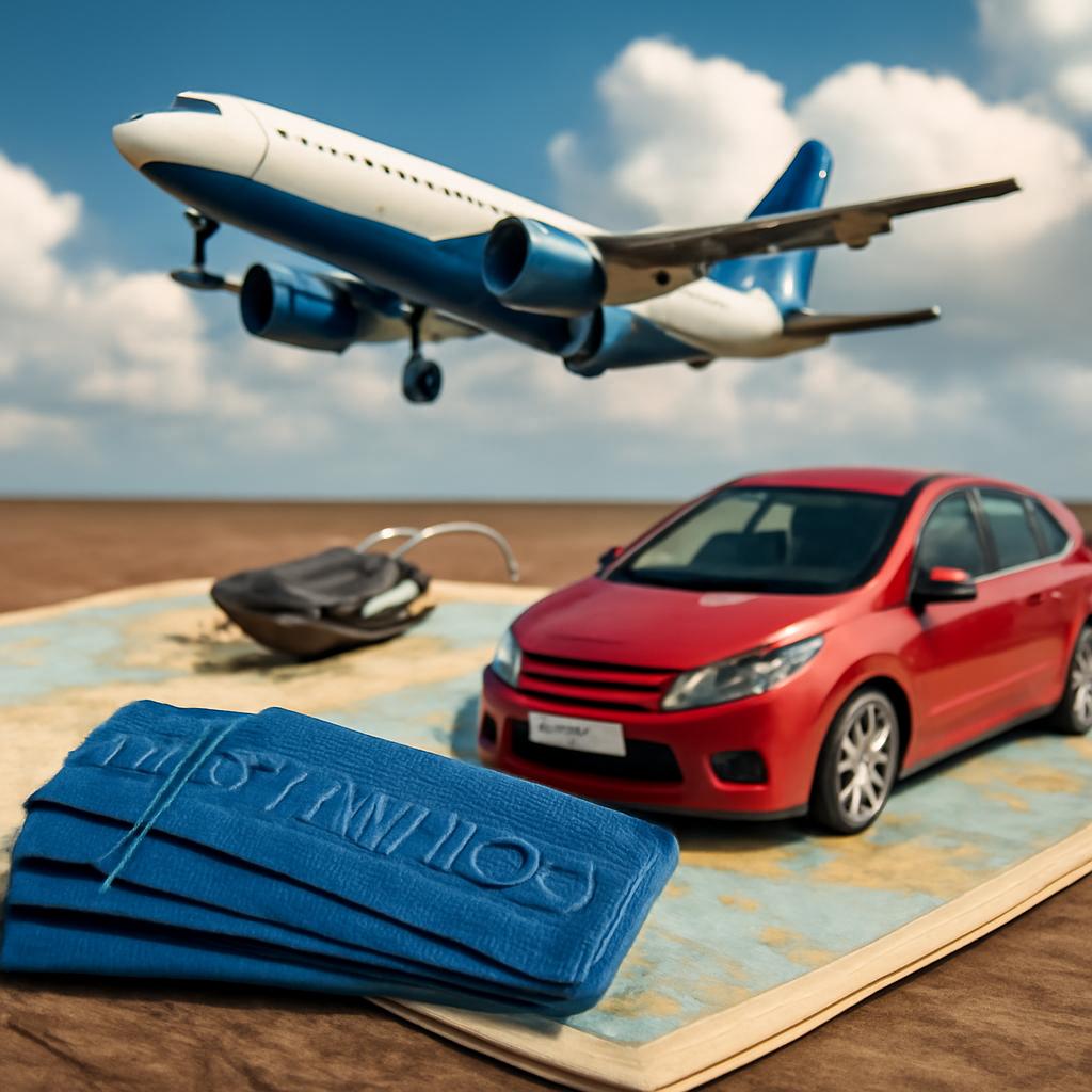 milhas para aluguel de carros econômicos