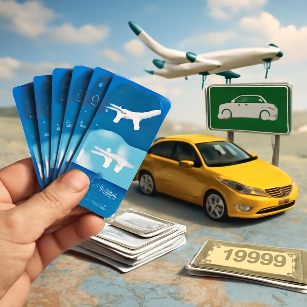 milhas para aluguel de carros parceiros