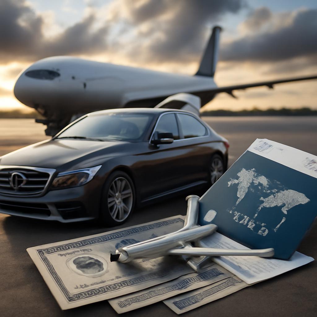 milhas para aluguel de carros premium
