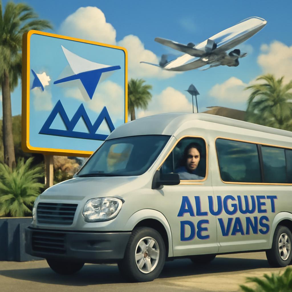 milhas para aluguel de vans