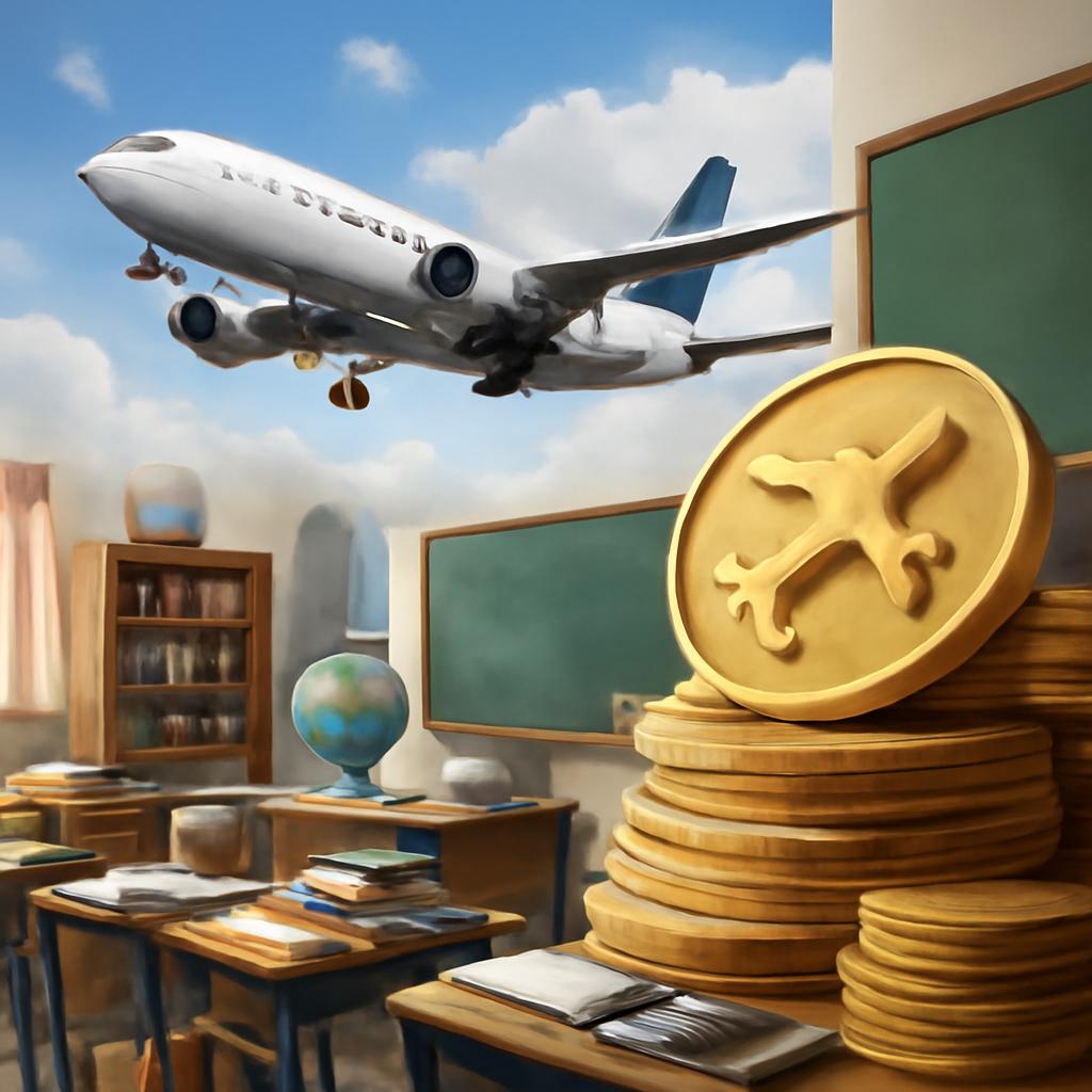 milhas para ambientes educacionais