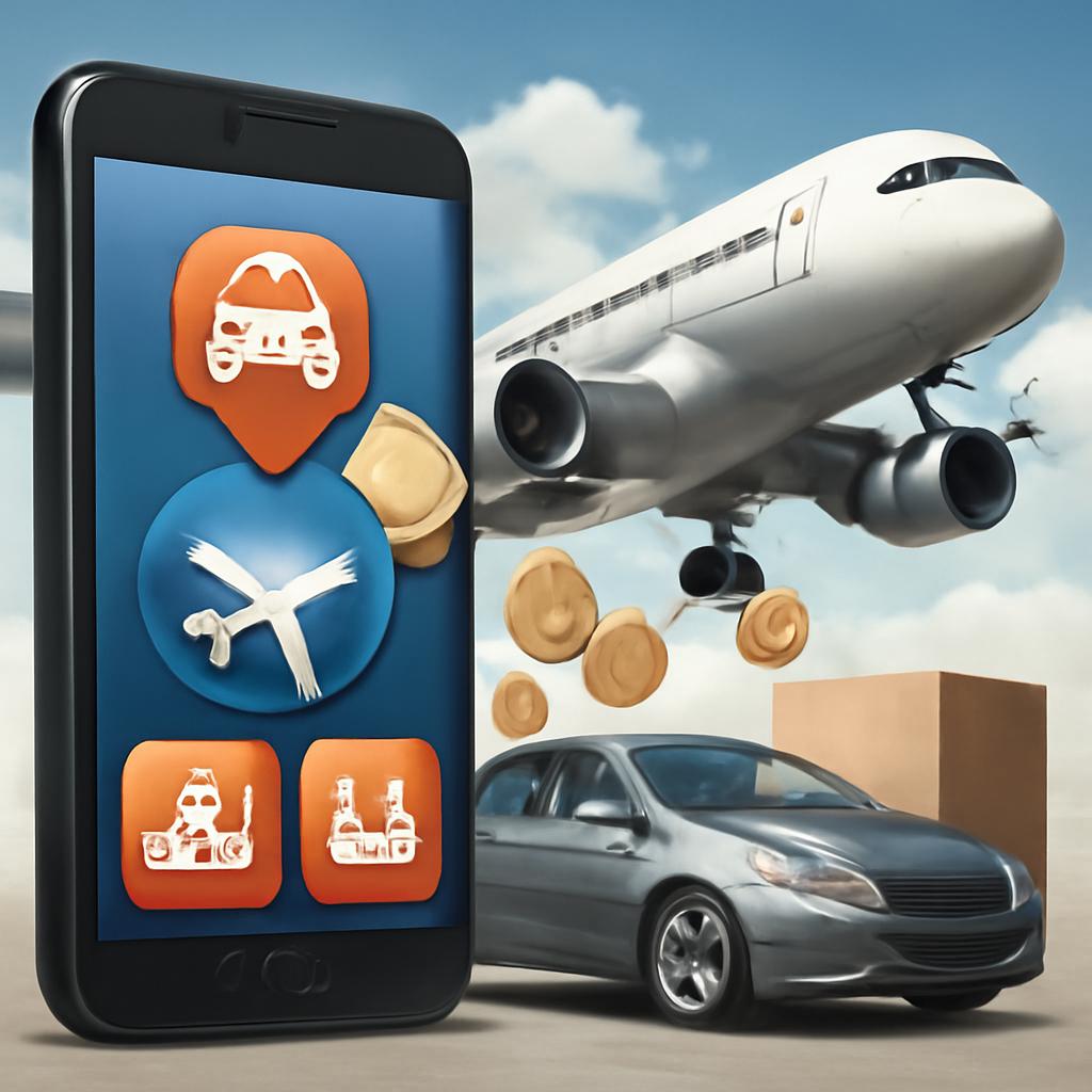 milhas para aplicativos de transporte e entrega