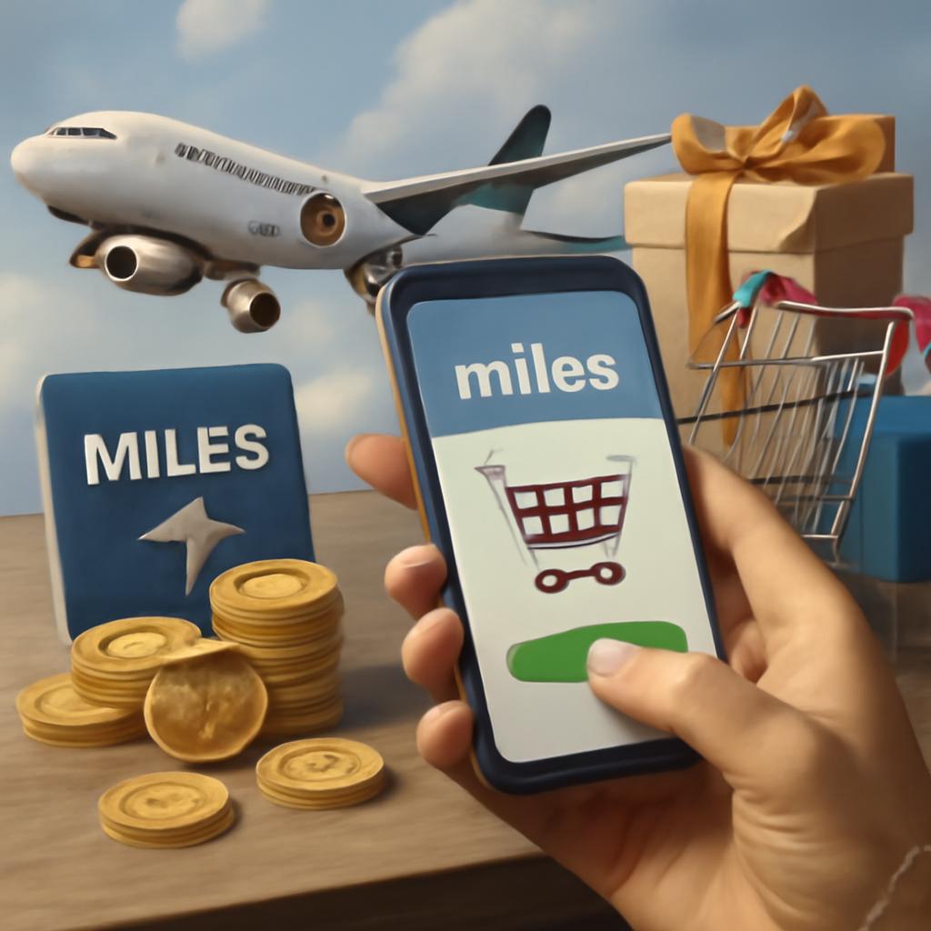 milhas para apps de compras