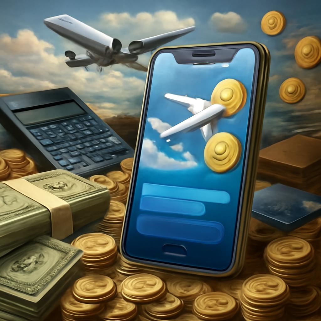 milhas para apps financeiros