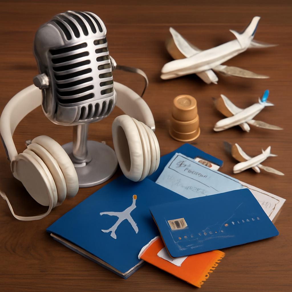 milhas para assinaturas de canais de podcasts