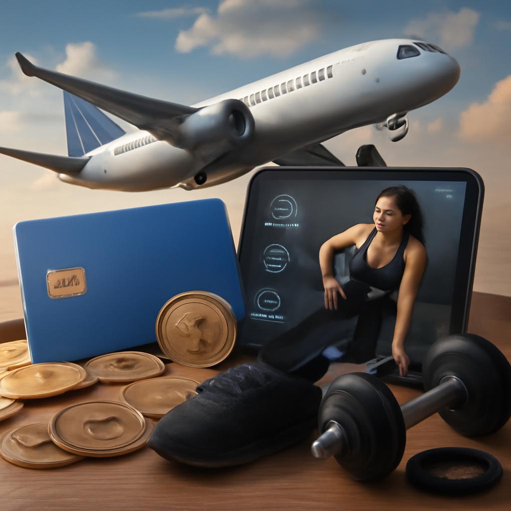 milhas para assinaturas de fitness digitais