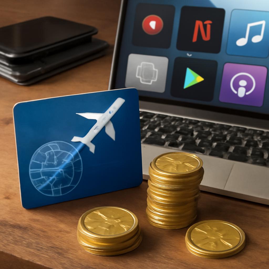 milhas para assinaturas em serviços online
