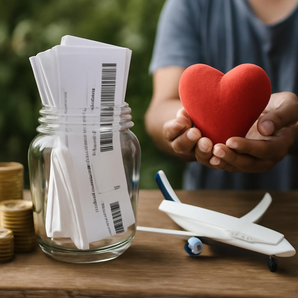 milhas para associações de caridade