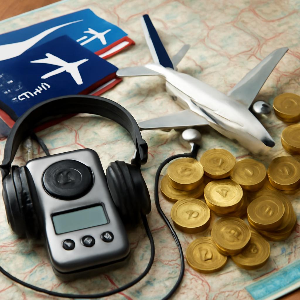 milhas para atividades audioguias