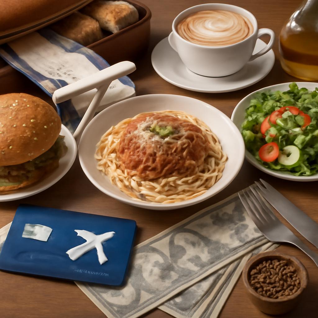 milhas para atividades de alimentação e gastronomia