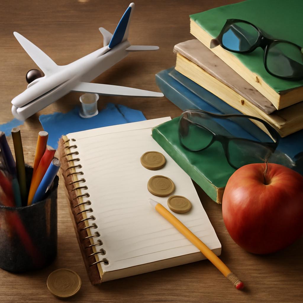 milhas para atividades de apoio educacional
